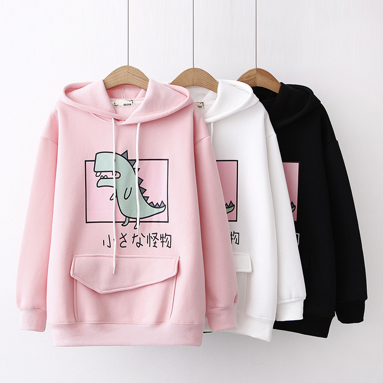 Title 3, Printed and fleece hooded sweatshirt