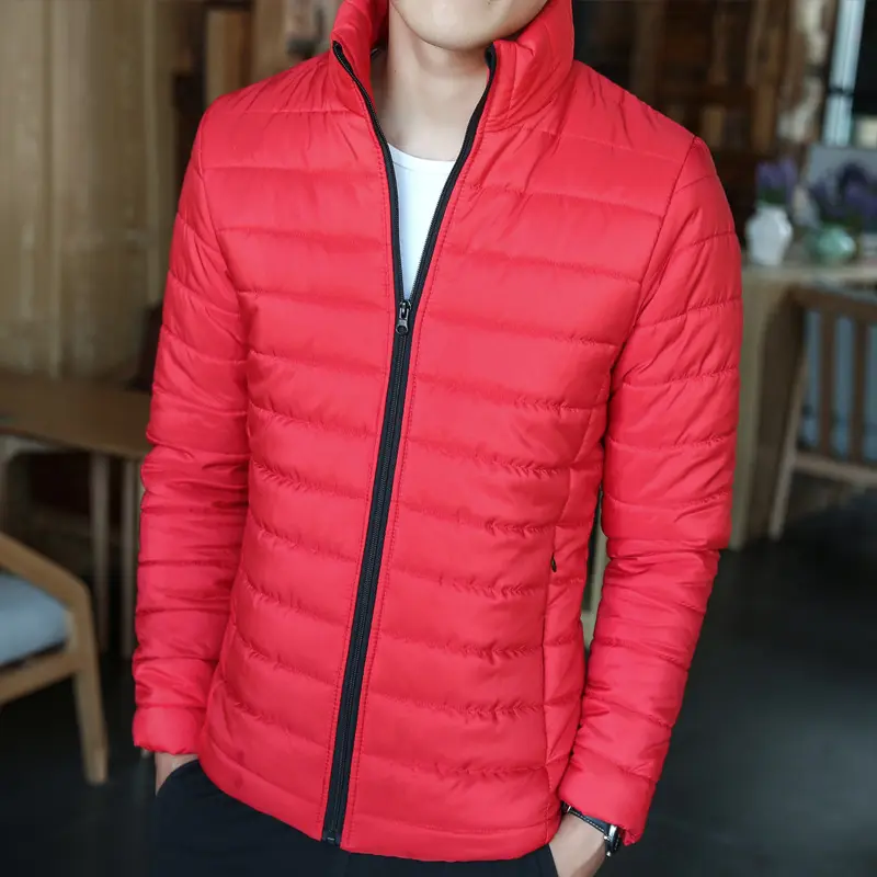Short Stand-up Collar Padded Jacket To Keep