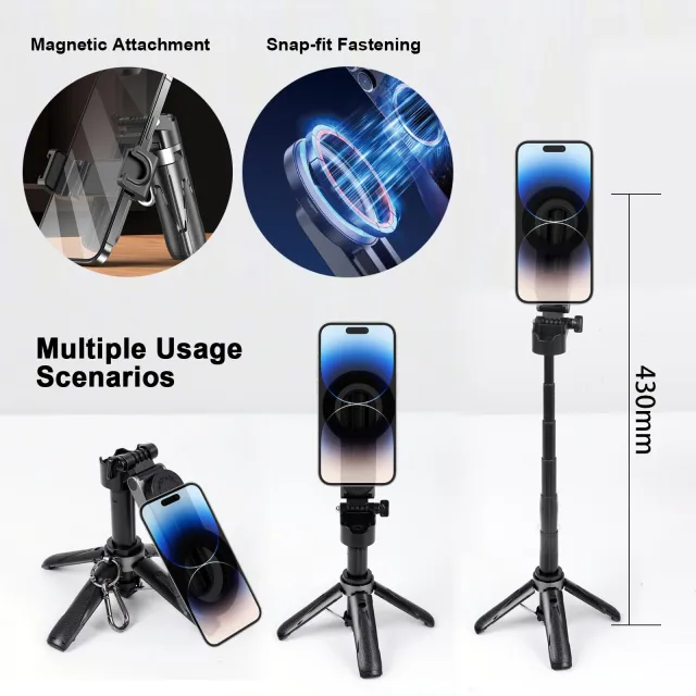 Retractable Selfie Stick Tripod Yb014 - Shop at LoveMi