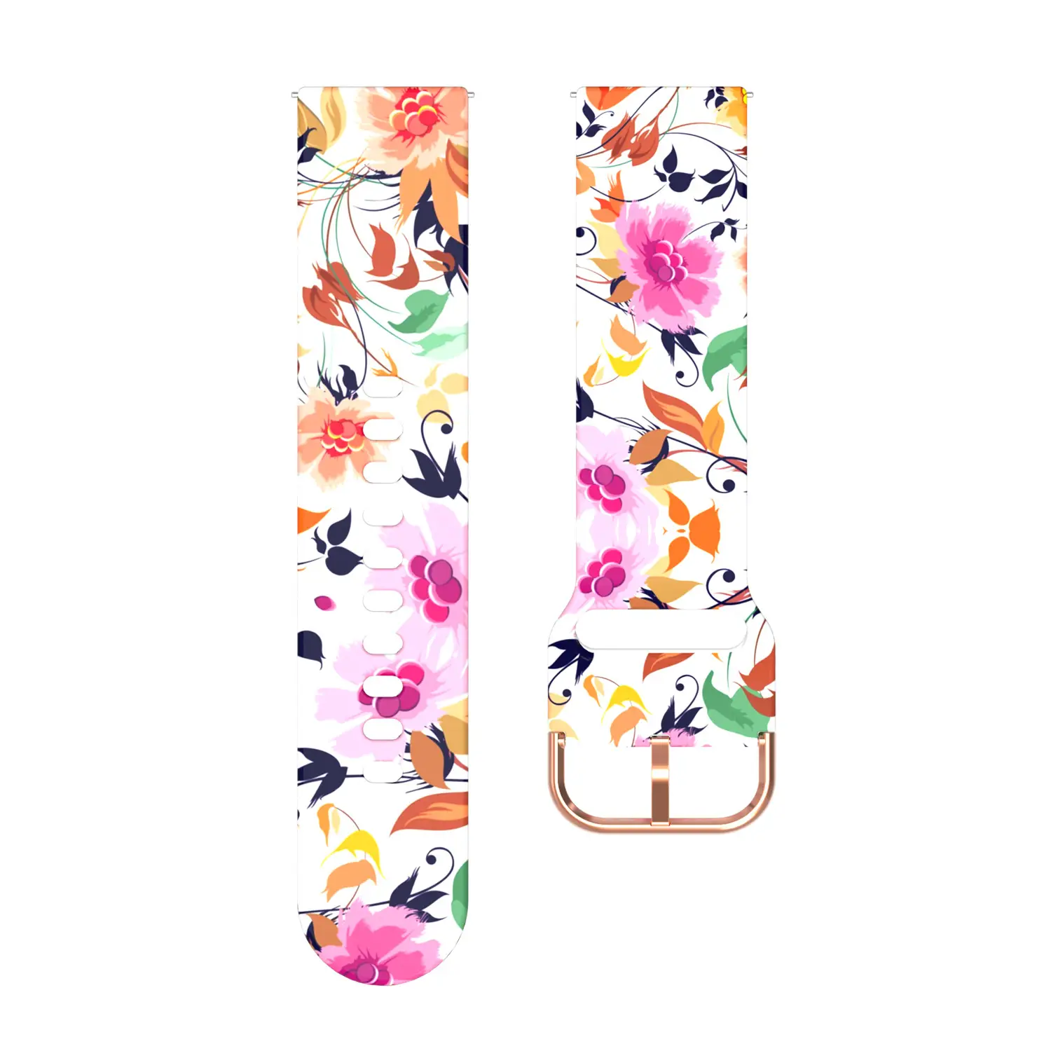 Printed Silicone Replacement Strap
