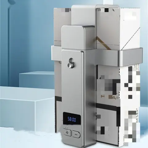 Smart Cigarette Timing Lock AIDS Smoking Control and Cessation