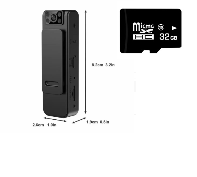 Portable Recording Magnetic Backclip L8 Camera - Image 8