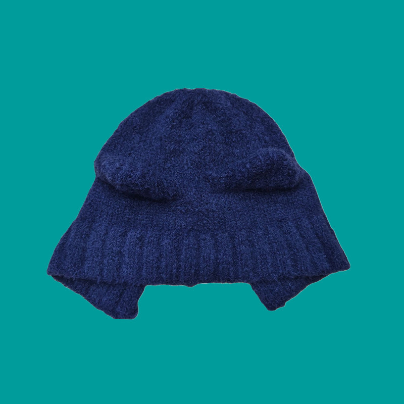 Big-headed Foreign-style Warm Ear Protection Hat