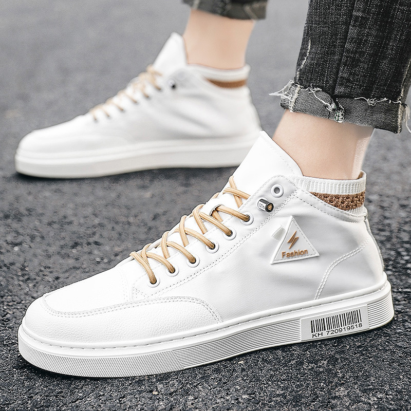 Title 6, High-top canvas shoes