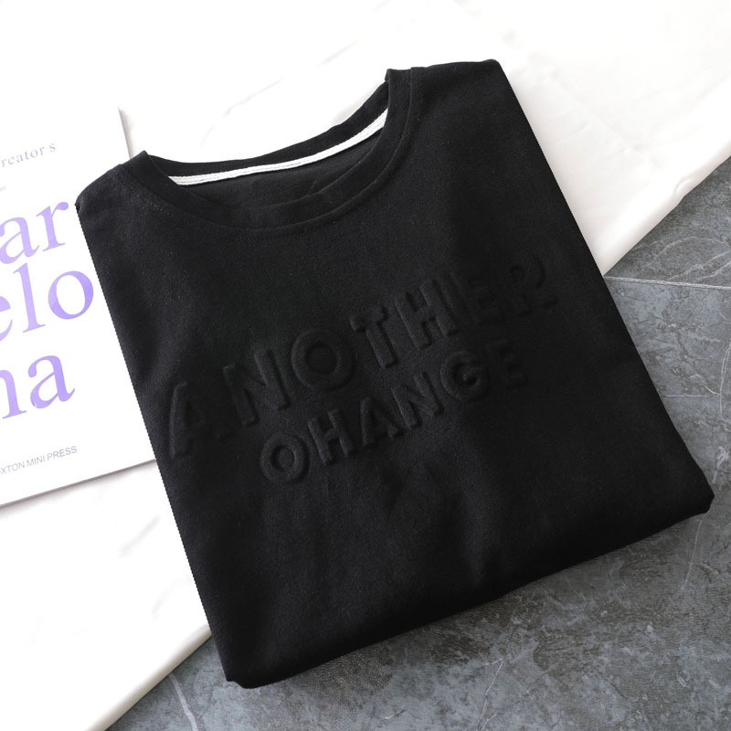 Title 8, Dames T-shirt met mode letterprint, casual en l...