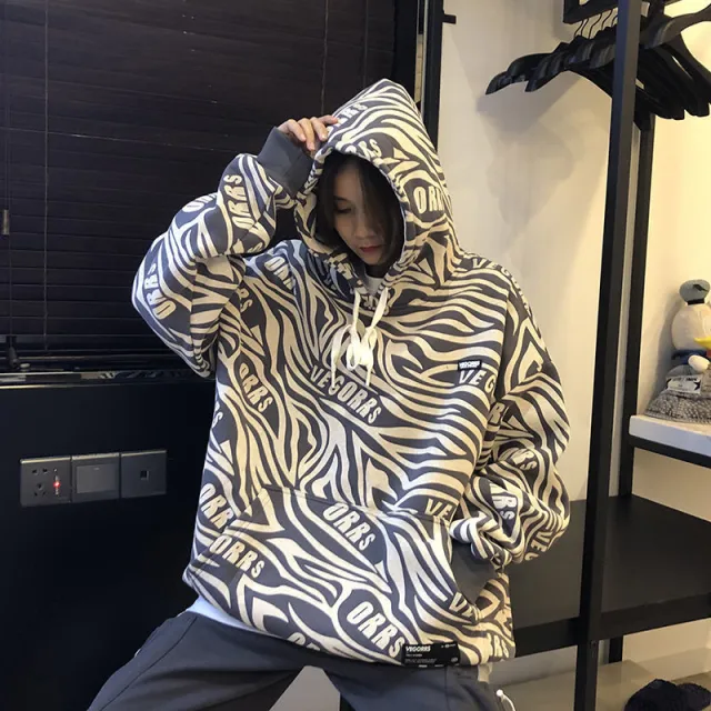 New Autumn And Winter Sweater Girl Loose Student Korean Style Hooded Charcoal - Shop at LoveMi