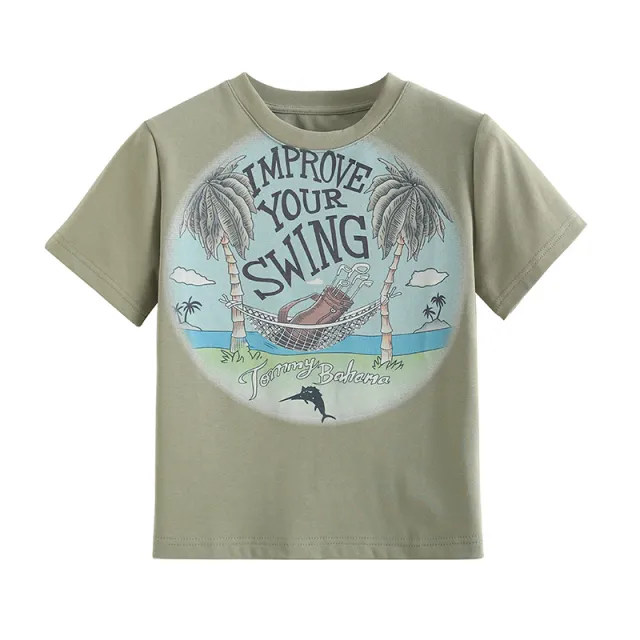 Korean Version Sweet Cool Slim Fit Short Sleeve Green - Shop at LoveMi