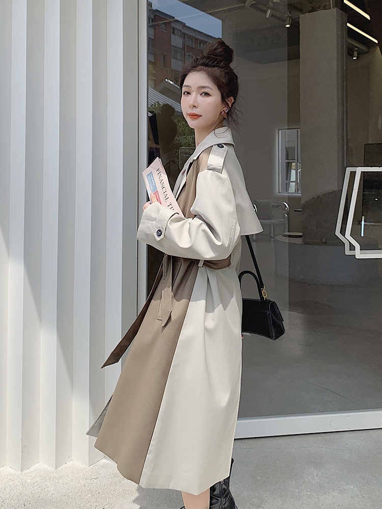 Mid Length Waistband For A Slimming Heben Style Coat Trend