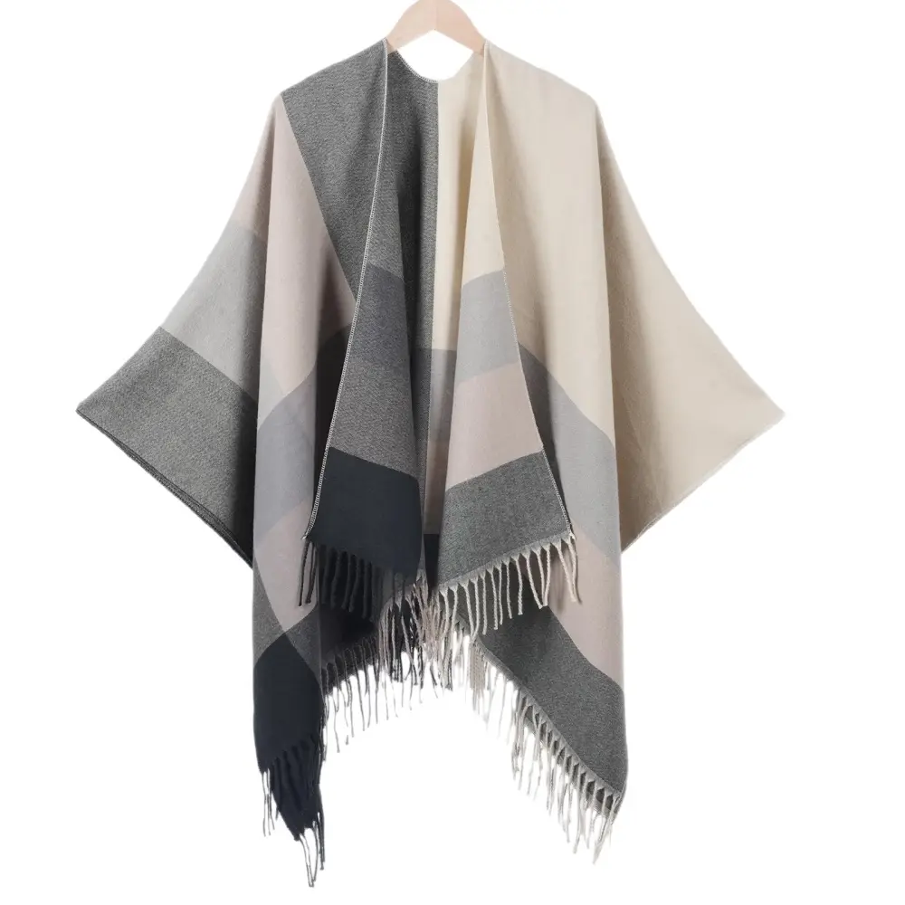 Women's Plaid Shawl