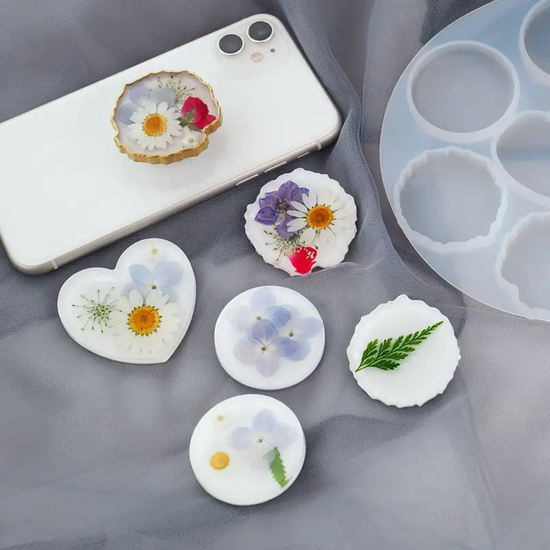 DIY Marble Round Silicone Mold