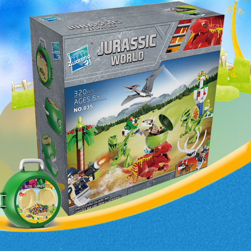 Dinosaur building blocks