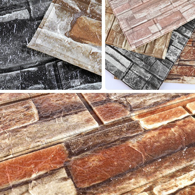 3D Brick Peel And Stick Wallpaper, Removable Wallpaper For Walls