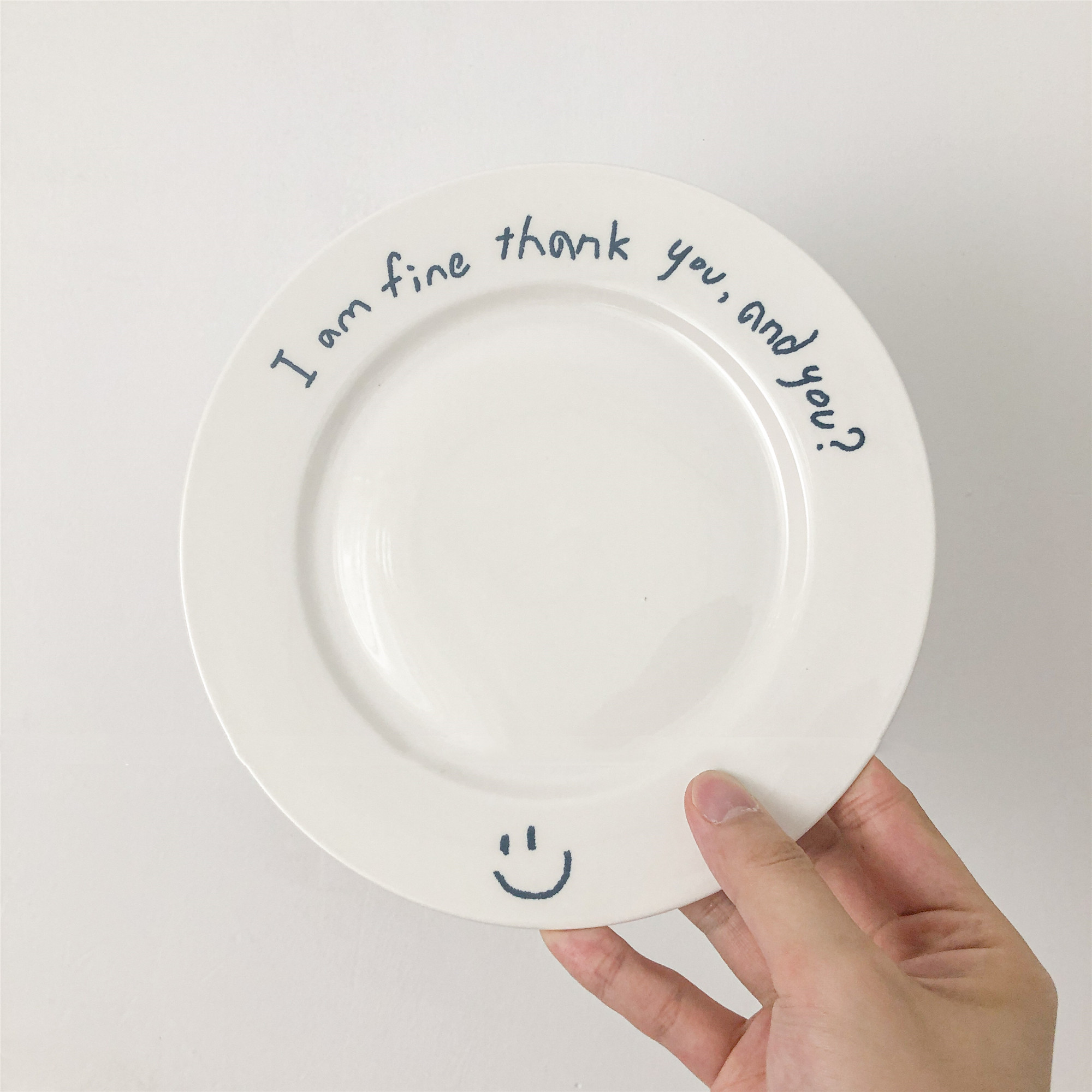 Smiley Dinner Plate