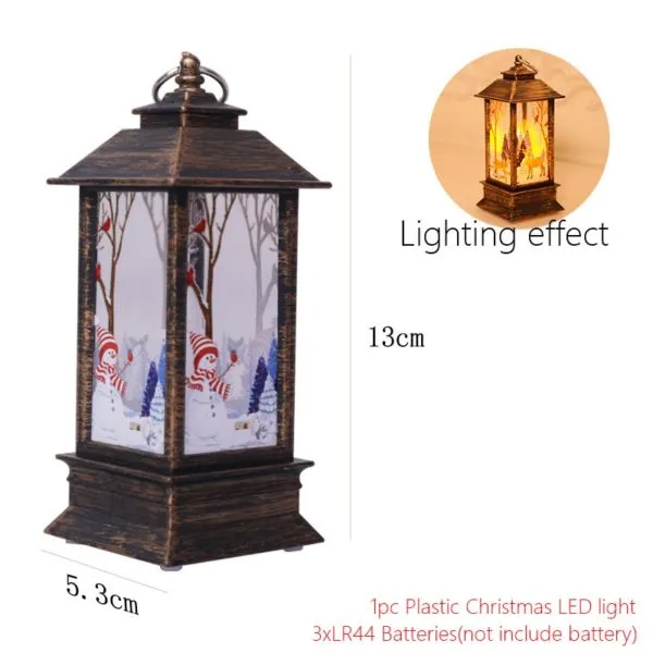 Christmas Lantern LED Electronic Candle Table Lamp Night Light For The Elderly – image 4