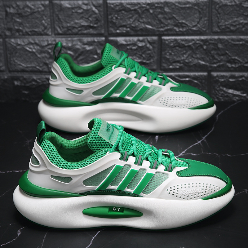 Men's Casual Versatile Mesh Lightweight, Comfortable, and Breathable Running Sne - Picture 4 of 5