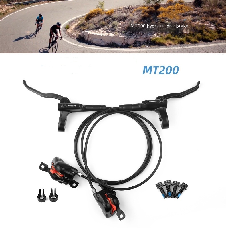 Title 2, MT200 Oil Disc Bicycle Brake Level Mountain Bik...