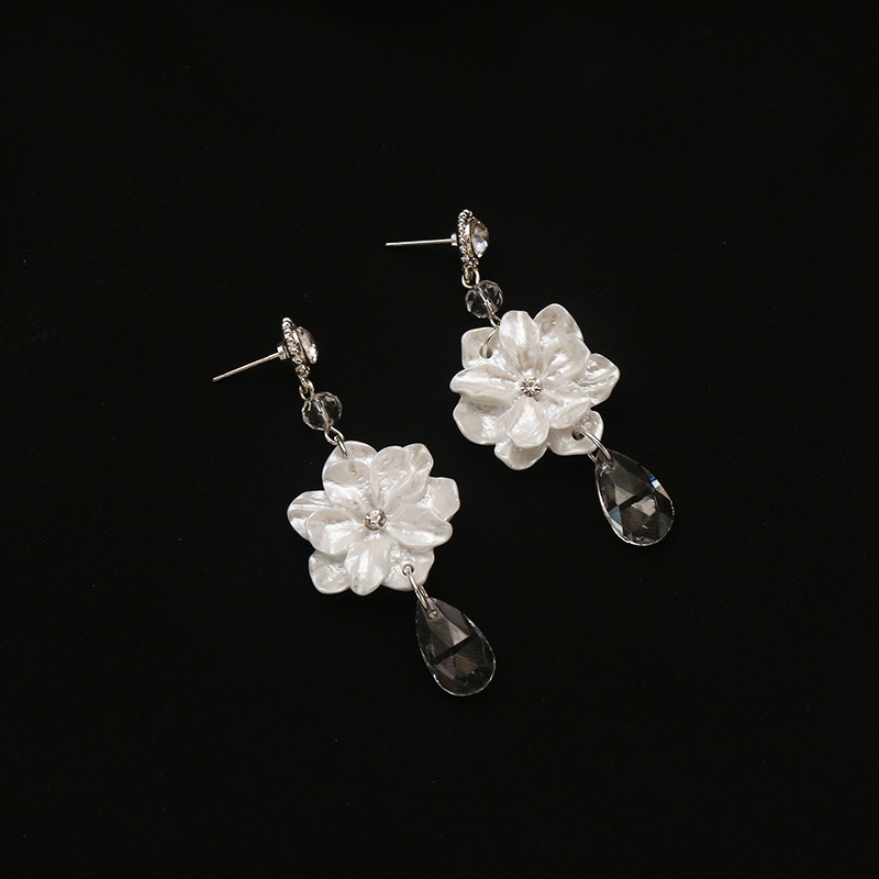 Title 5, Forest System Resin Flower Earring Temperament ...