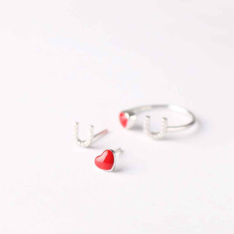 Love Lacquer Full Diamond Micro Setting Ring