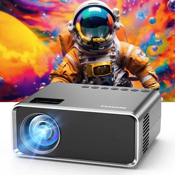 Projector With WiFi & Bluetooth, Upgraded 5G