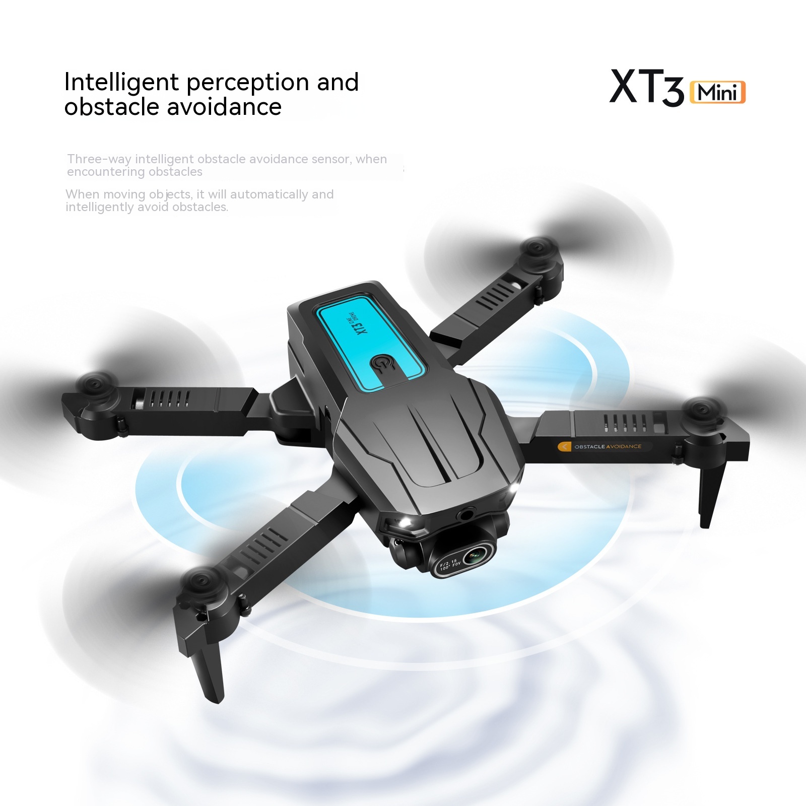 Mini Obstacle Avoidance Folding UAV 4K HD Aerial Camera - Image 5
