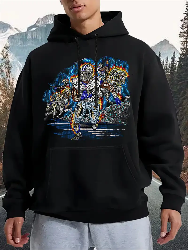 Men&#39;s polyester sweatshirt