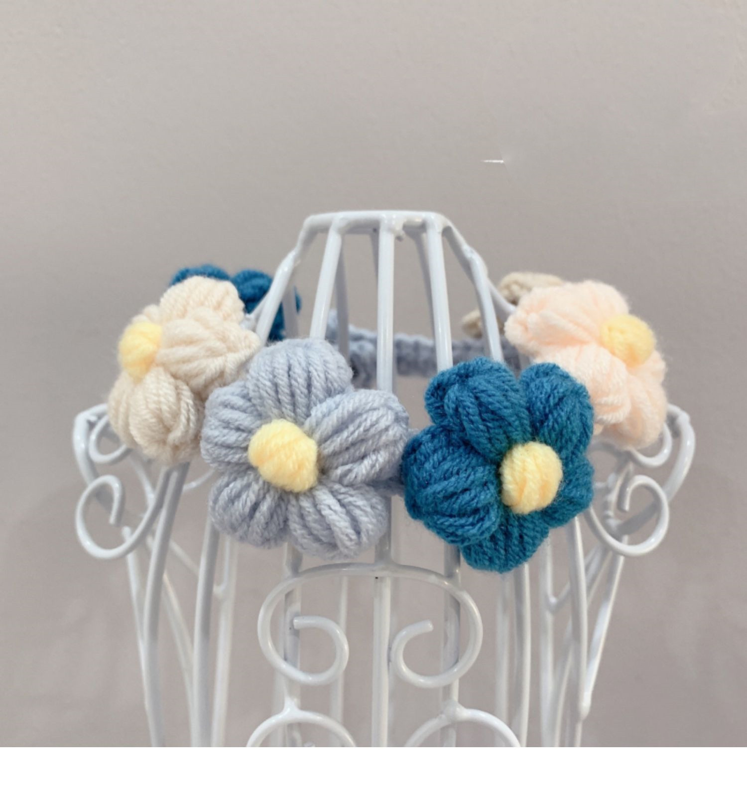 Hand-woven Flower Love Pet Collar Cute