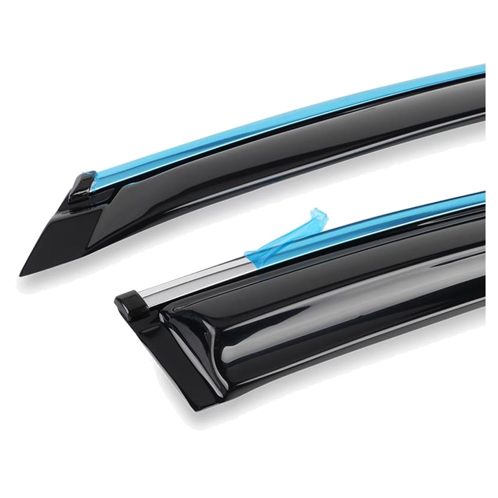 Fit 18-23 Accord Sedan MUG Style Window Visors Rain Sun Guard Deflector