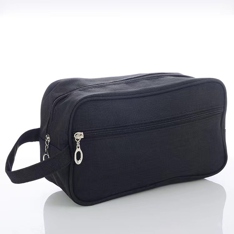 Hanging Travel Wash Toiletry Bag,Black Waterproof Shaving Shower Gym Bag — image 2