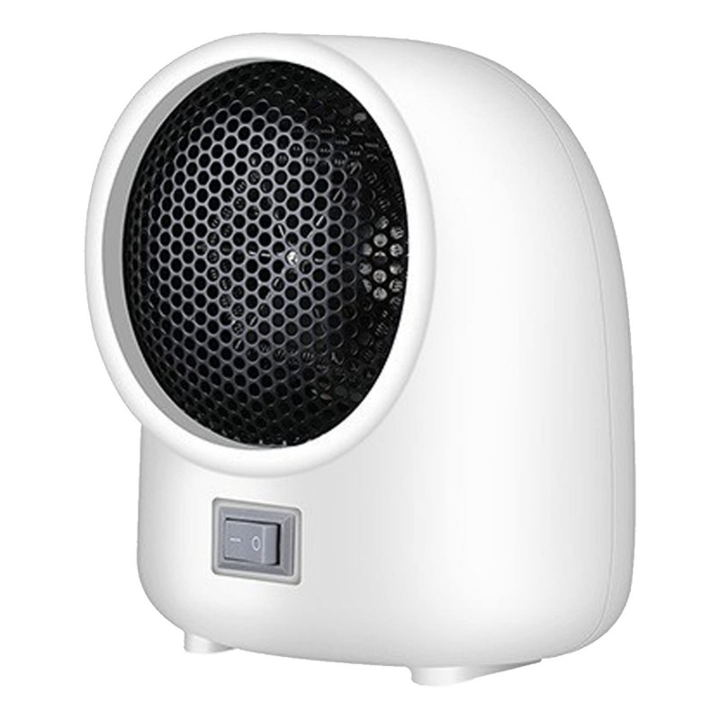 400W Mini Electric Heater Portable Desktop Fan Heating Warmer Home Office White 10