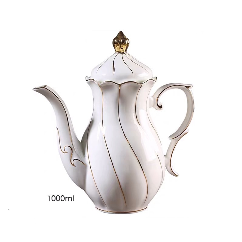 White coffee pot 1pcs