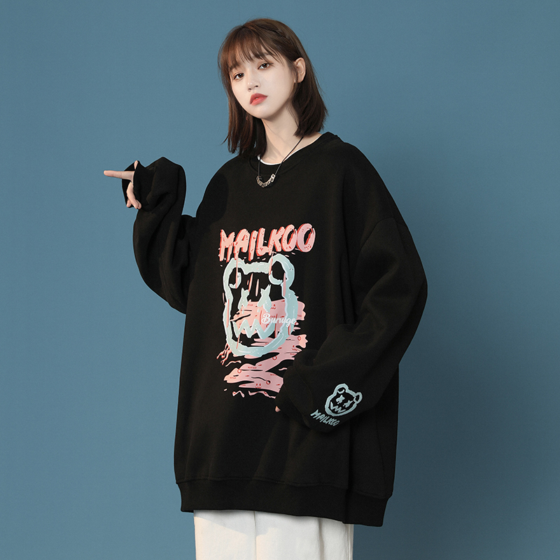 American Hiphop Sweater Women's Trendy Ins Top