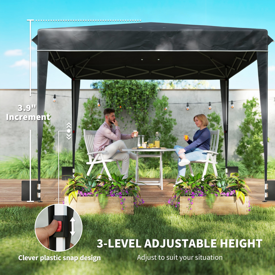 Up Canopy Tent With Sidewalls