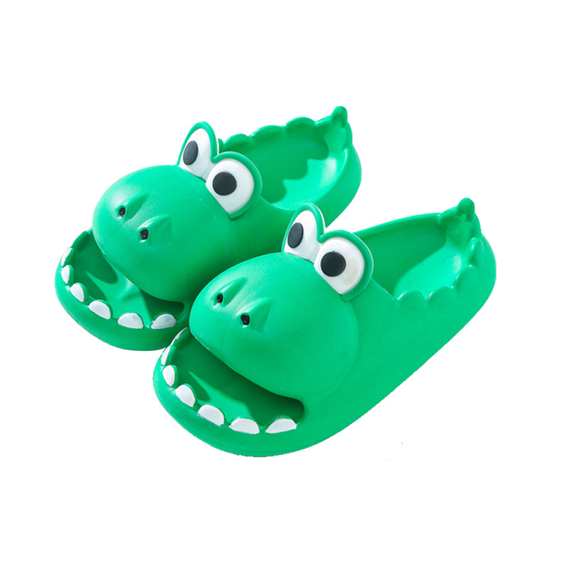 Cartoon Couple Wearing Indoor And Home Parent-child Sandals