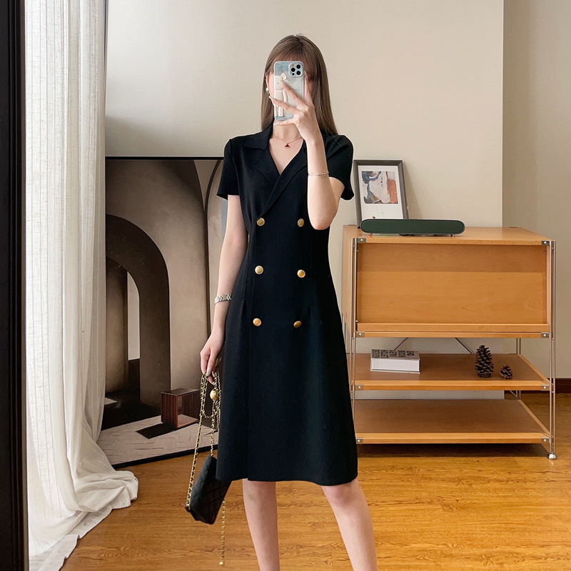 Women's Fashion Suit Knitted Dress