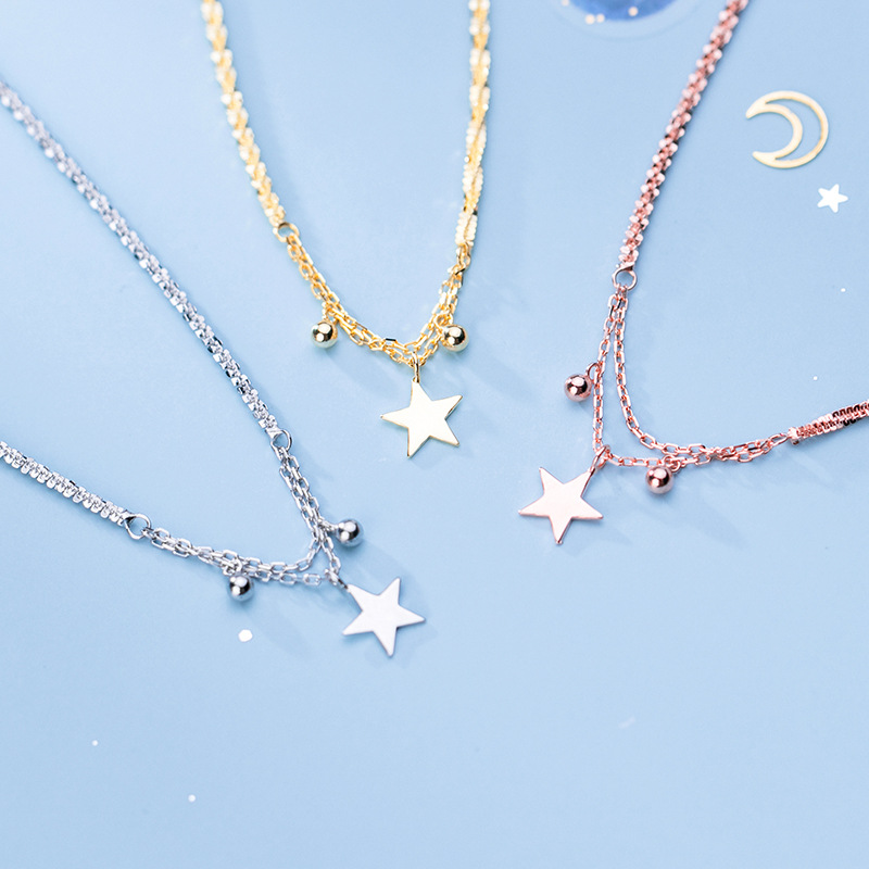 Double-layer Cute Light Bead Jewelry