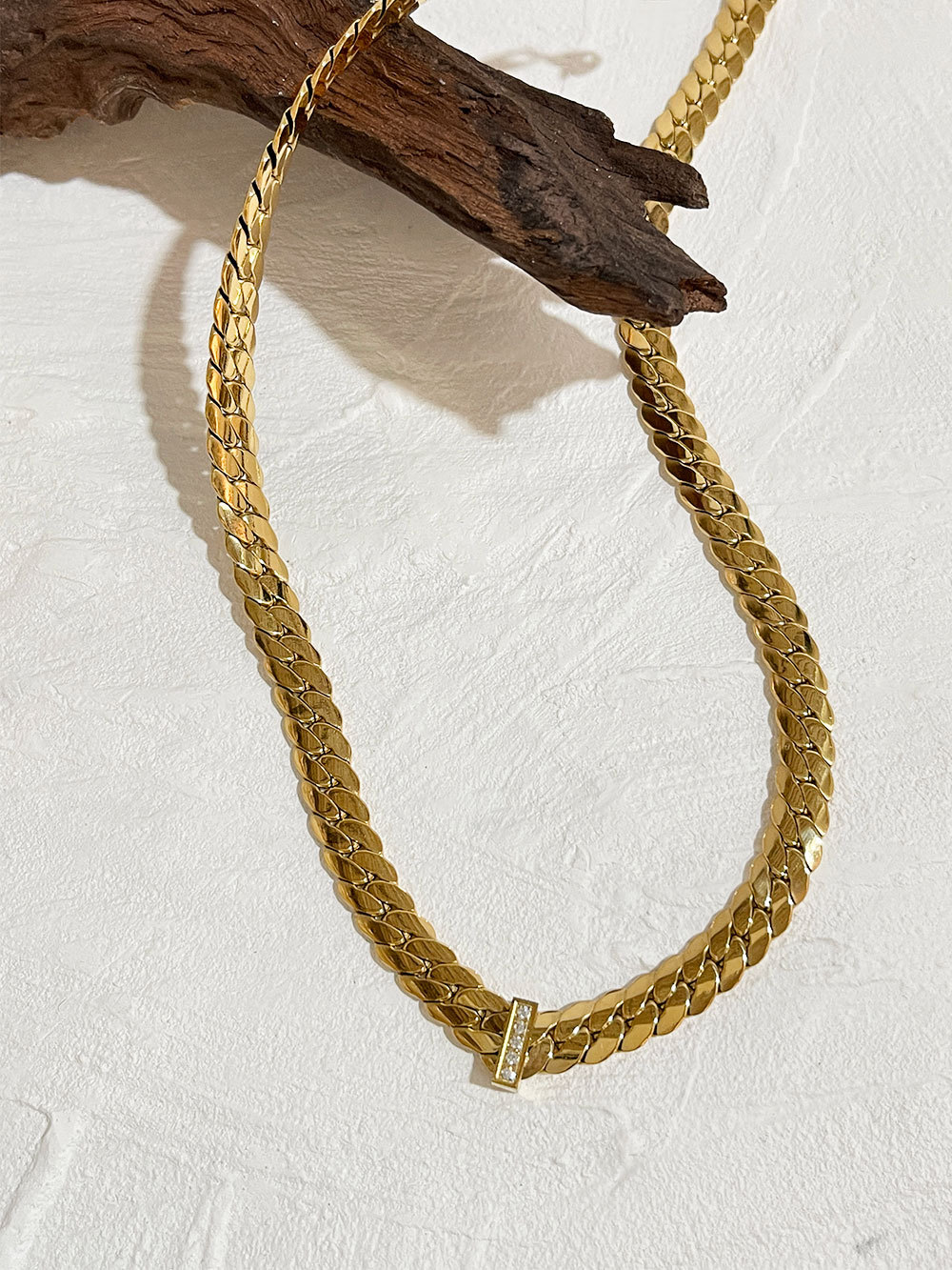 INS Niche Titanium Steel Bracelet Necklace Minimalist