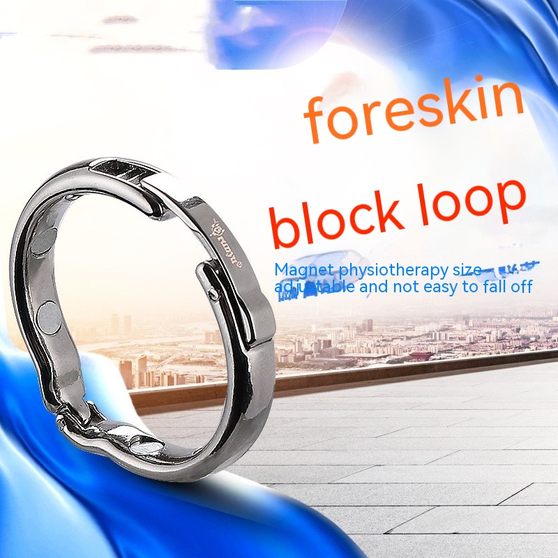 Metal Foreskin Barrier Ring For Male Appliances