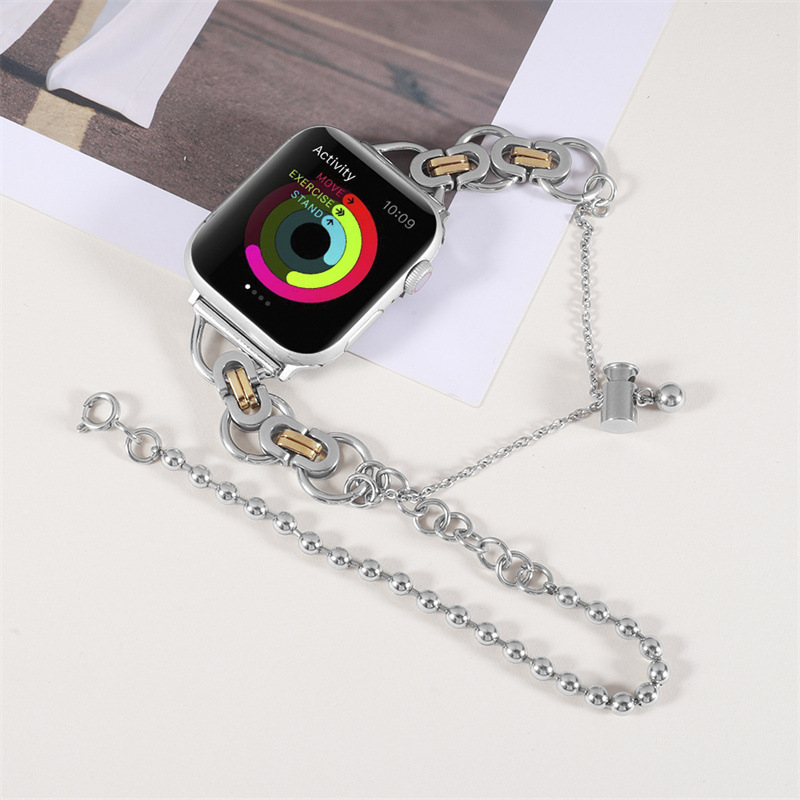 Title 6, Fashion Personality Double Ring Chain Strap