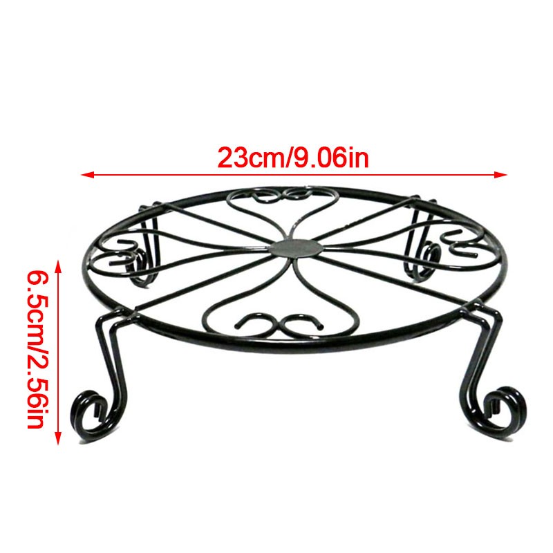 3pcs Indoor Metal Plant Stand Decorative Iron Flower Pot Holders Steel — image 9