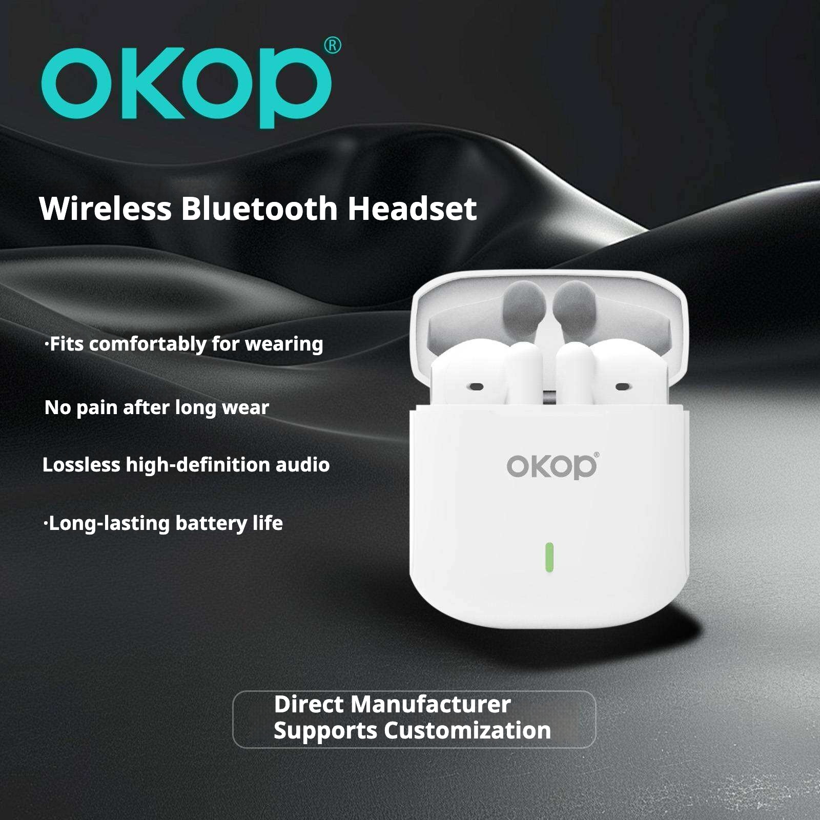 KP-211 Best-selling TWS Bluetooth Earbuds Long Battery Life High Quality Stereo Surround Sound Stylish Design In Stock 2