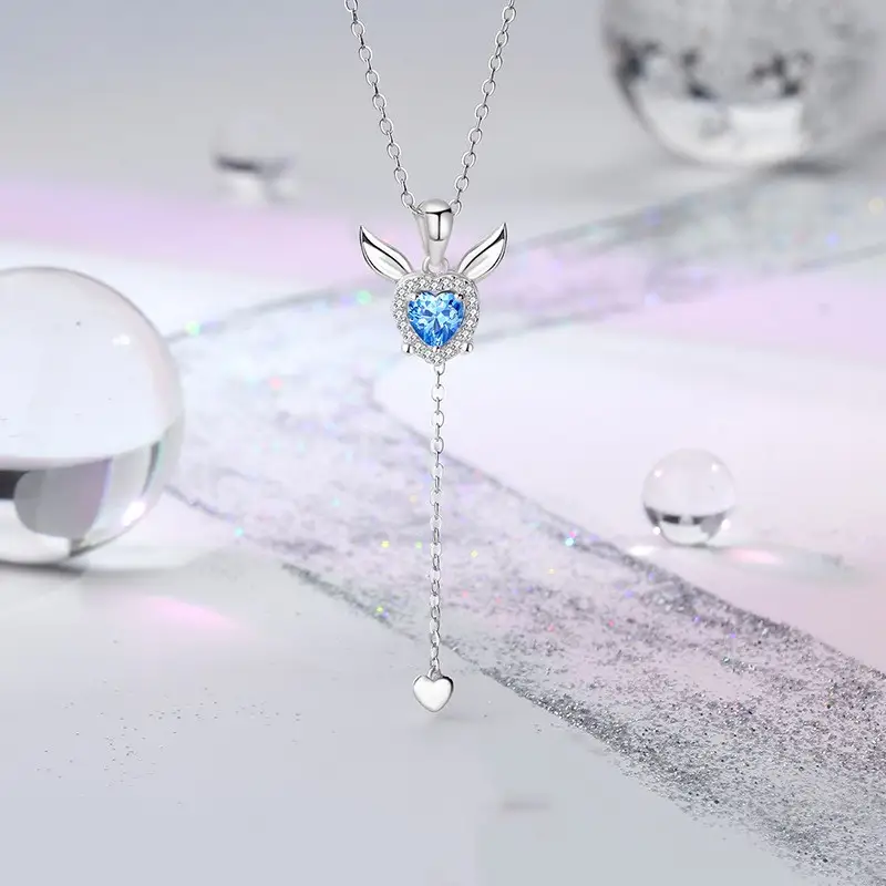 Smart Rabbit Ear Necklace Female Fashion Creative Tassel