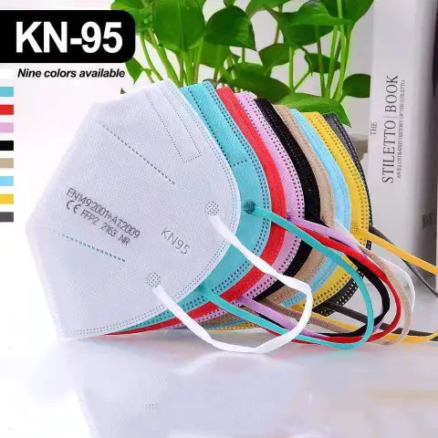White List of Masks Five Layers of Color Protective