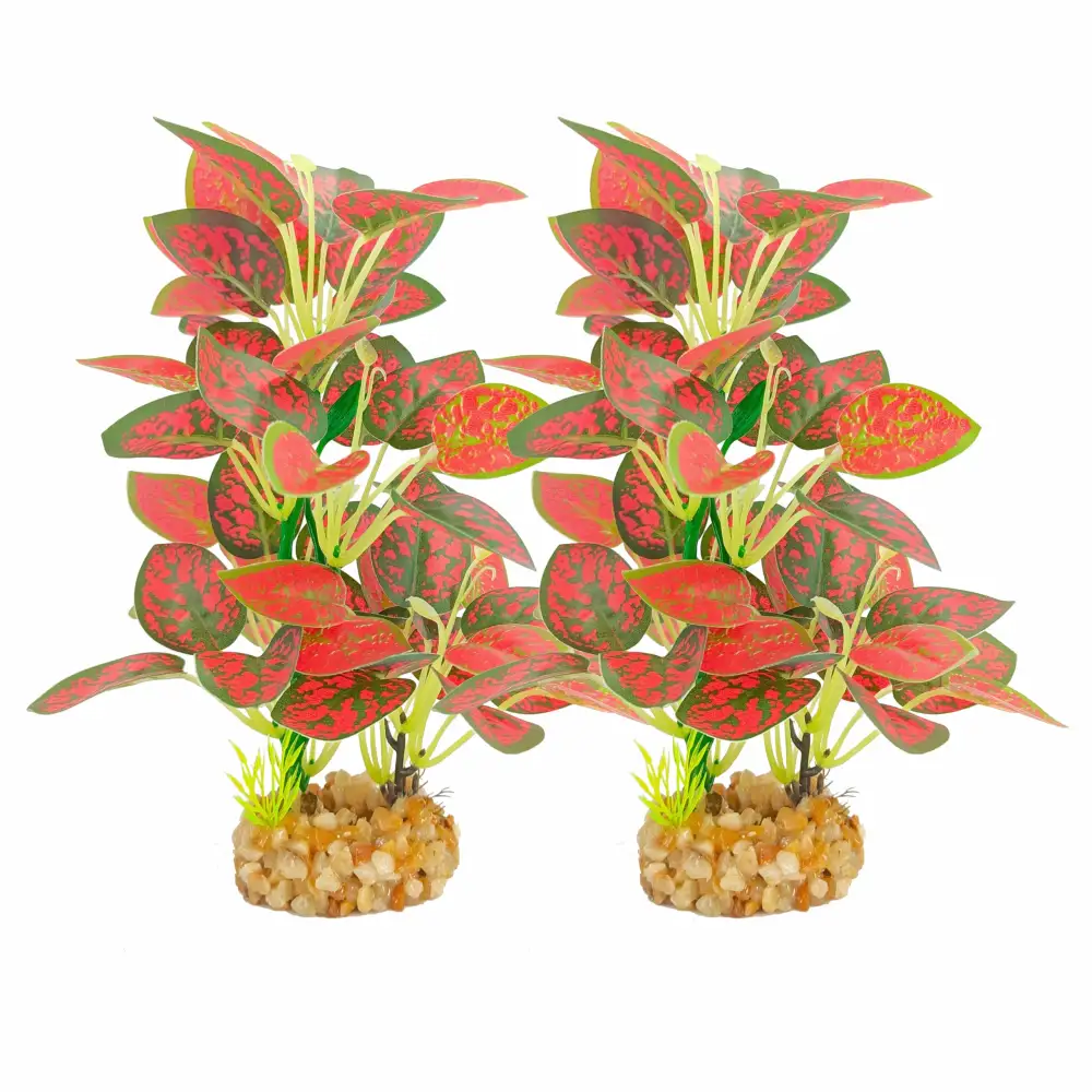 Silk Aquarium Plants 2-Pack