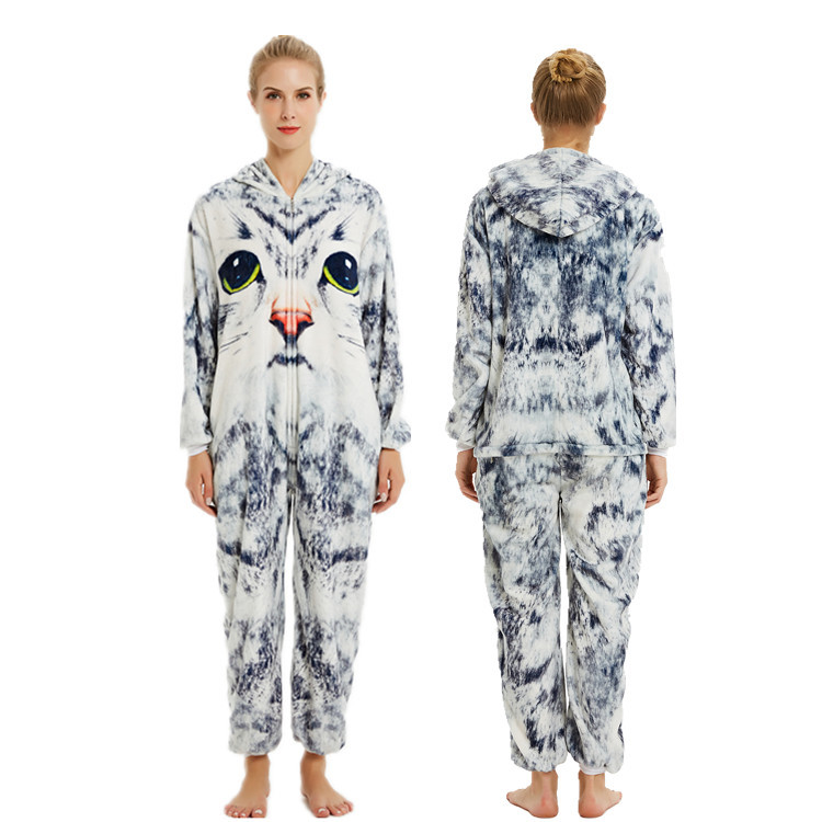 Title 4, Female cartoon one-piece pajamas