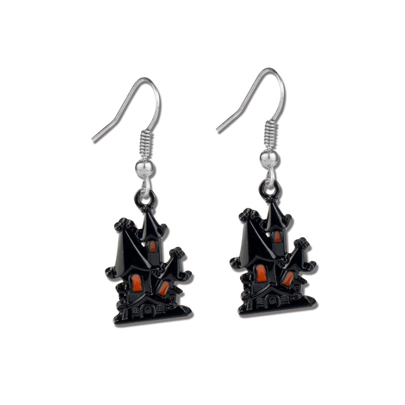 Halloween Accessories Horror Funny Pumpkin Ghost Demon Earrings