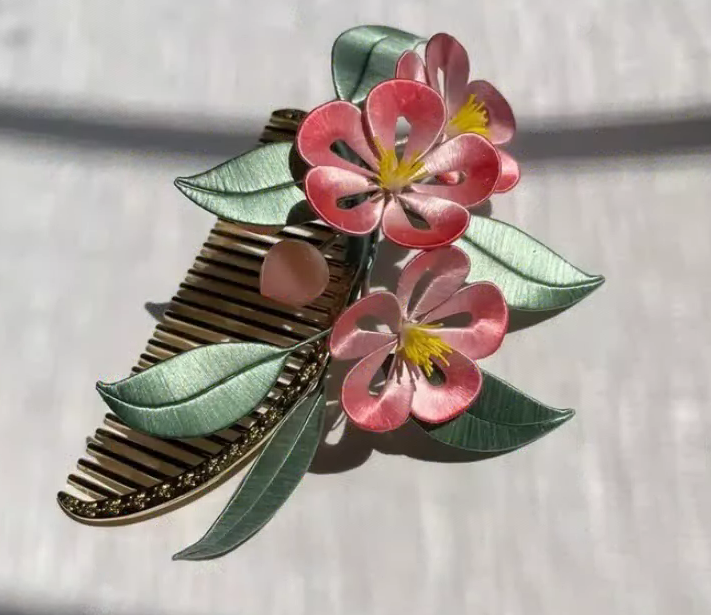 Women's Fashion Simple Alloy Hair Comb Jewelry
