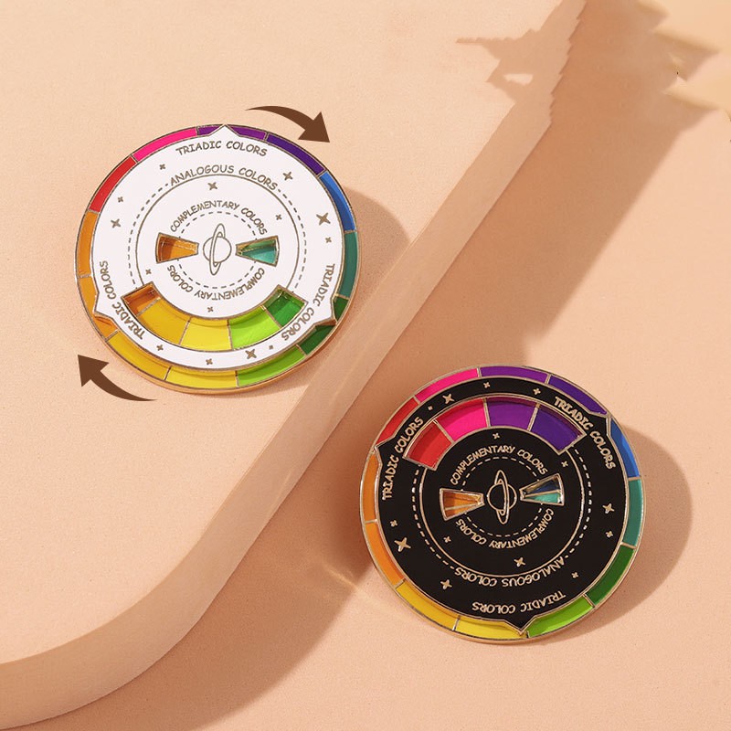 Original And Homemade Exquisite Rotating Brooch For Men And Women