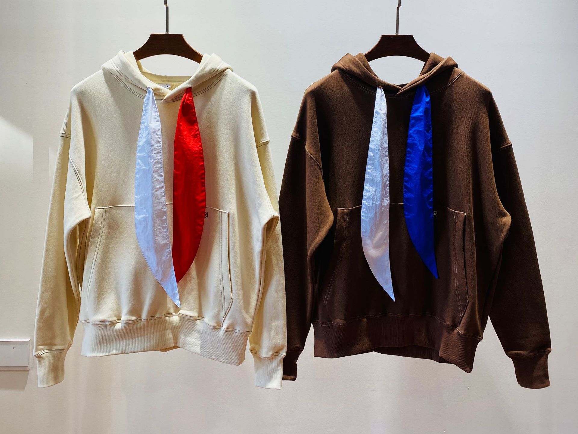 Title 5, New autumn winter hooded silk wide loose sweater