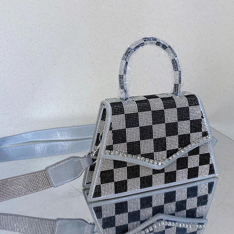 Black and white checkerboard