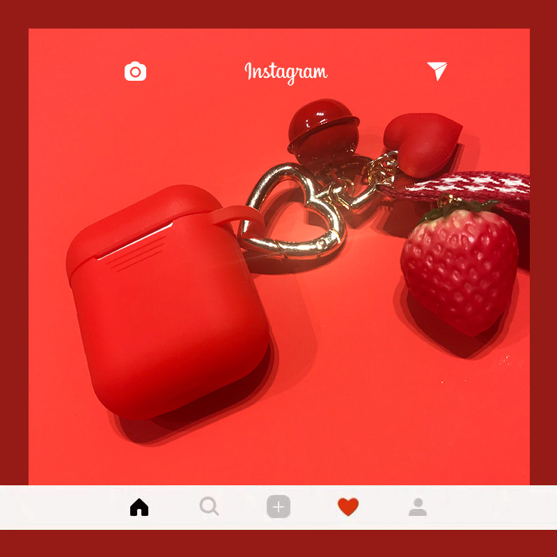 Suitable For Lovers Of Strawberry Headphone Protective Case